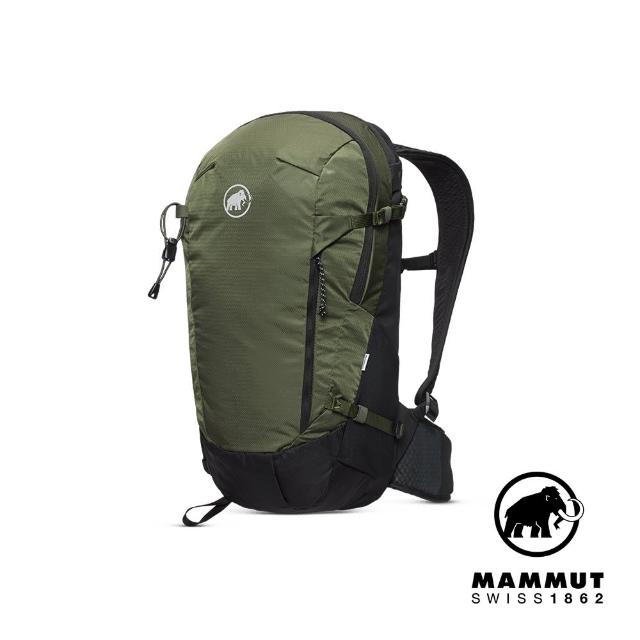 【Mammut 長毛象官方直營】Lithium 20 多功能健行後背包20L 男款 深沼澤綠/黑 #2530-03172