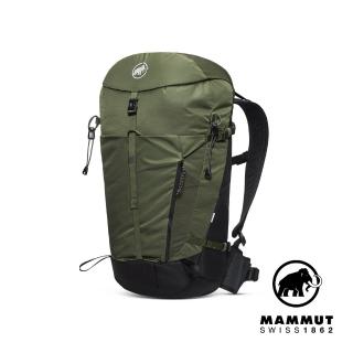 【Mammut 長毛象官方直營】Lithium 30 多功能健行後揹包30L 男款 深沼澤綠/黑 #2530-03152