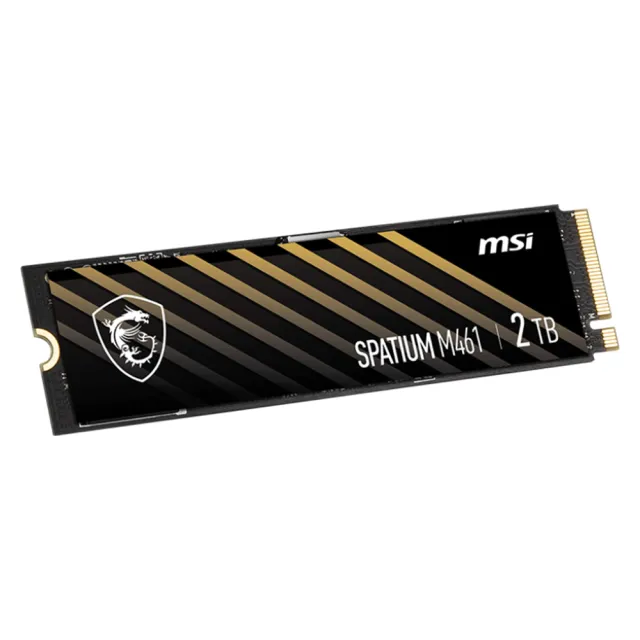 【MSI 微星】獨家 ★ SPATIUM M461 2TB M.2 PCIe Gen4 ssd固態硬碟 5年保固(最高讀取5000MB/s)