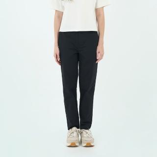 【GIORDANO 佐丹奴】女裝彈力輕薄長褲 Urban Commute系列(09 標誌黑)
