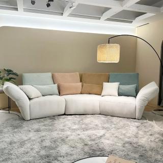 【橙家居·傢俱】/預購/花瓣電動沙發TSA-2361(預購品 USB充電沙發 貓抓布沙發 電動沙發)