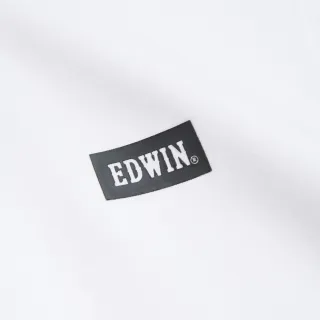 【EDWIN】男裝 涼爽系列 涼爽吸濕排汗無袖背心(白色)