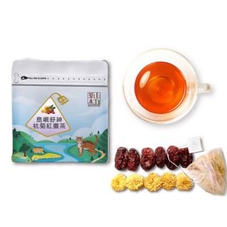 【梁山水泊】島嶼舒神杭菊紅棗茶2.0gx15入(產銷履歷杭菊 生產溯源紅棗)
