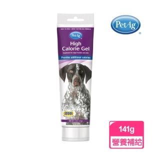 【PetAg 貝克】頂級犬用營養膏 141g(寵物保健/狗狗迅速補充能量/左旋肉鹼營養膏)