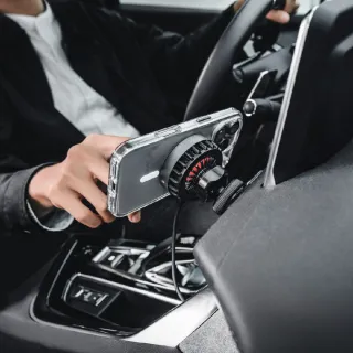 【MAGEASY】MagMount Qi2 智慧冷卻車用手機支架(一般款)