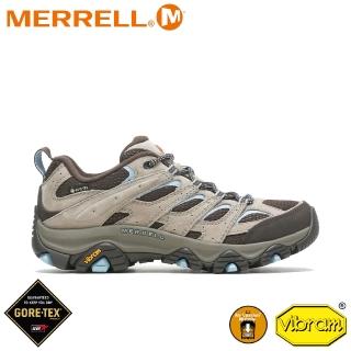 【MERRELL】女 MOAB 3 GORE-TEX防水登山鞋《褐色》ML035824/越野鞋/戶外健行鞋(悠遊山水+)