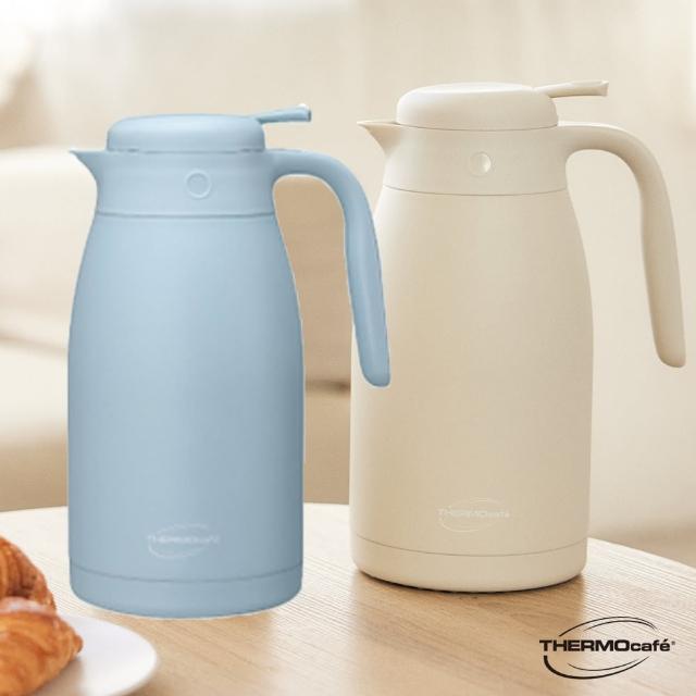 【THERMOcafe 凱菲】不鏽鋼真空保溫壺2000ml(TCTP-2000)