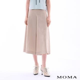 【MOMA】時尚舒適垂墜九分寬褲(兩色)