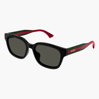 【GUCCI 古馳】方形膠框太陽眼鏡(GG1872SK-001 WEB 系列)