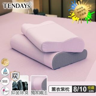 【TENDAYS】玩色柔眠記憶枕(薰衣紫 8/10cm任選)