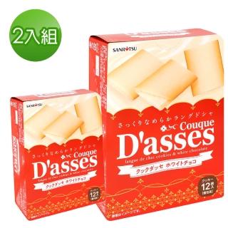 【三立製果】白可可風味薄燒餅78gx2入/組