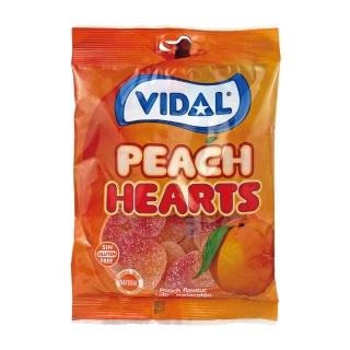 【西班牙VIDAL維多寶】水蜜桃風味軟糖(90gX3包 西班牙軟糖 VIDAL軟糖 維多寶軟糖 水果軟糖)