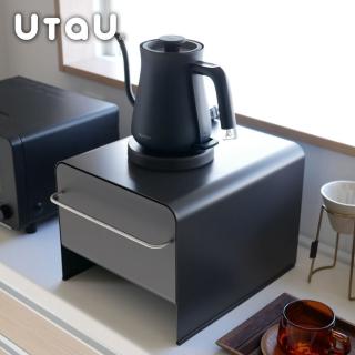 【UtaU】日本設計抽屜式時尚收納櫃小款(磁吸收納/廚房收納櫃/電器收納/抽屜式設計)