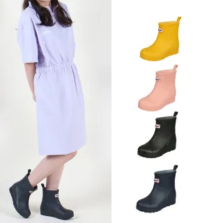 【Paperplanes】韓國空運。兒童款厚底防滑中筒雨鞋/馬卡龍(7-7769共4色/現+預)