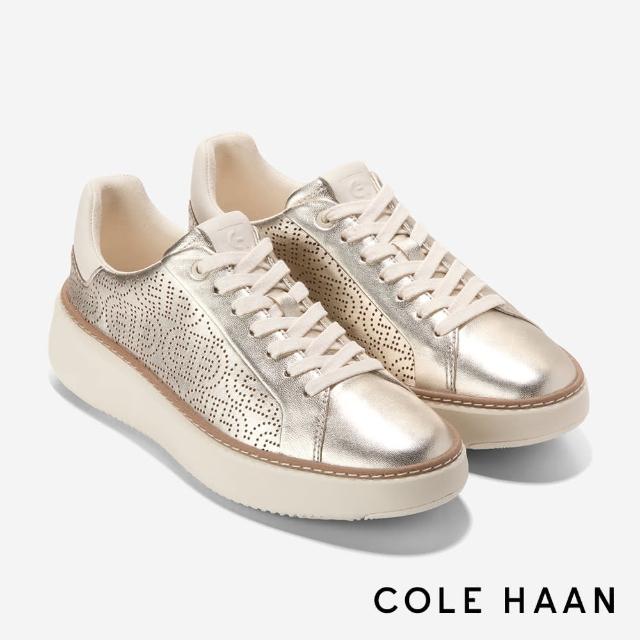 【Cole Haan】GRANDPRO TOPSPIN SNEAKER 休閒鞋 女款 柔和金色(W32594)