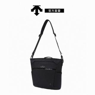 【DESCENTE】迪桑特 DUALIS CROSS BAG 中性 斜揹包(黑色)