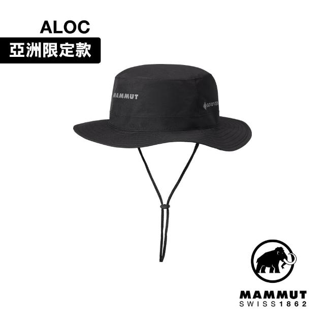 【Mammut 長毛象】Climate Gore-Tex Hat AF 防風防水漁夫帽 黑色 #1191-01950