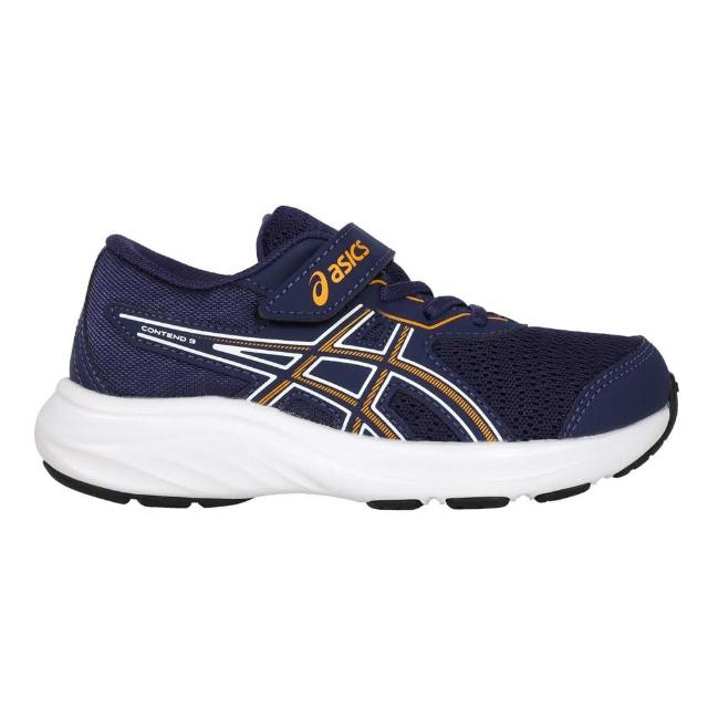 【asics 亞瑟士】17-22CM_CONTEND 9 PS 男中童運動鞋-訓練 休閒 亞瑟士(1014A338-405)