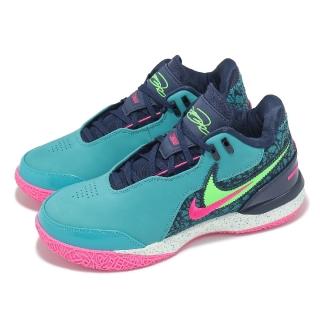 【NIKE 耐吉】籃球鞋 ZM LeBron NXXT GEN AMPD EP 男鞋 綠 粉 LBJ 南海岸 運動鞋(FJ1567-300)