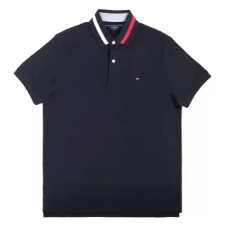 【Tommy Hilfiger】男短袖Polo衫 純棉上衣(黑/白/藍 S~XL)