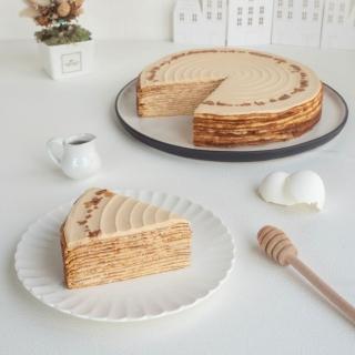 【狸小路手作烘焙】焦糖香緹千層(840公克±15g/入)
