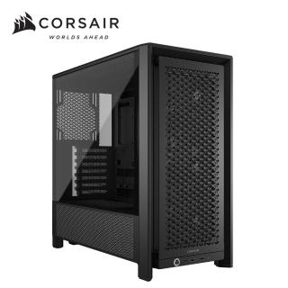【CORSAIR 海盜船】Frame 4000D 中直立式機殼(黑)