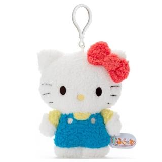 【T-ARTS】三麗鷗扁扁絨毛吊飾 Hello Kitty