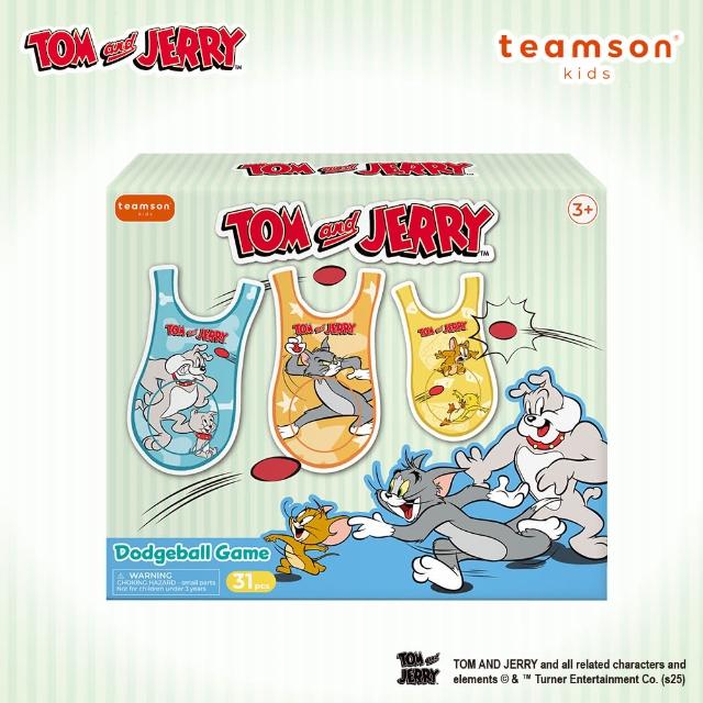 【Teamson】TOM & JERRY 躲避球玩具套裝組