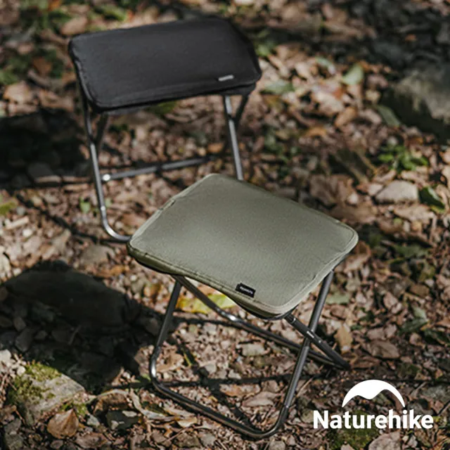 【Naturehike】山見XL01超輕鋁合金迷你折疊椅 露營椅 JJ011(台灣總代理公司貨)