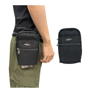 【SNOW.bagshop】腰掛包小容量(7手機二主袋+外袋共四層穿皮帶固定)