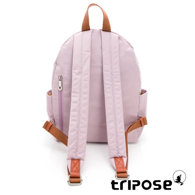【tripose】CUBI微皺尼龍輕量後背包-大(手毬紫)