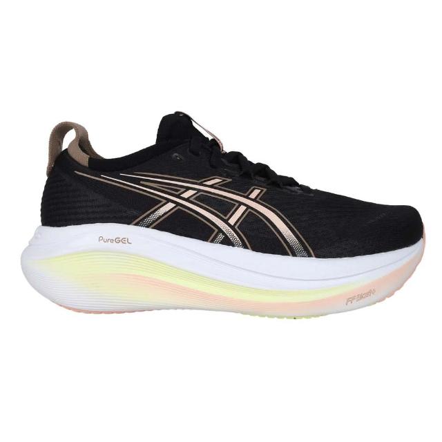 【asics 亞瑟士】GEL-NIMBUS 27 女緩衝慢跑鞋-慢跑 運動 休閒 亞瑟士(1012B753-003)