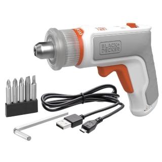 【Black+Decker】4V多功能夾頭起子機 BCRTA01-TWZZ