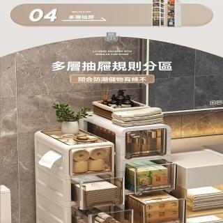 【星優】浴室置物架 洗手間 馬桶側邊夾縫落地架子 預售12工作天(夾縫櫃 長42.5*寬17*高53.5)