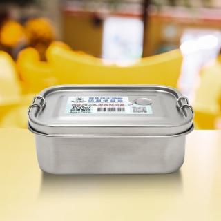 【Pearl Horse 寶馬】寶馬牌304不鏽鋼防漏便當盒-800ml-2入(便當盒)
