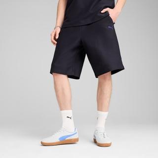 【PUMA】短褲 男 女 中性 運動褲 11吋 歐規 PRM ESS 藍 62967116