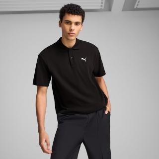 【PUMA】短袖上衣 男 POLO衫 歐規 ESS 黑 62965701