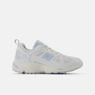 【NEW BALANCE】NB 運動鞋 童鞋 中童 兒童 白藍 PV878AC1