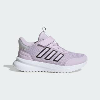【adidas 愛迪達】運動鞋 童鞋 中童 兒童 魔鬼氈 X PLRPATH EL C 紫 JH7197