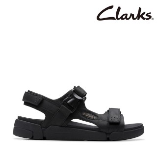 【Clarks】男鞋 Trigenic2 Ray 三瓣鞋2.0 輕量搭扣式魔鬼氈設計涼鞋(CLM82675S)