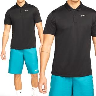【NIKE 耐吉】NKCT DF Polo Solid 男款 黑色 Polo衫 運動 休閒 短袖 DH0858-010