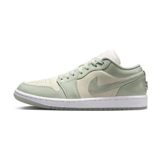 【NIKE 耐吉】Air Jordan 1 Low SE 女鞋 淺綠色 喬丹 皮革 透氣 AJ1 休閒鞋 HF4078-100