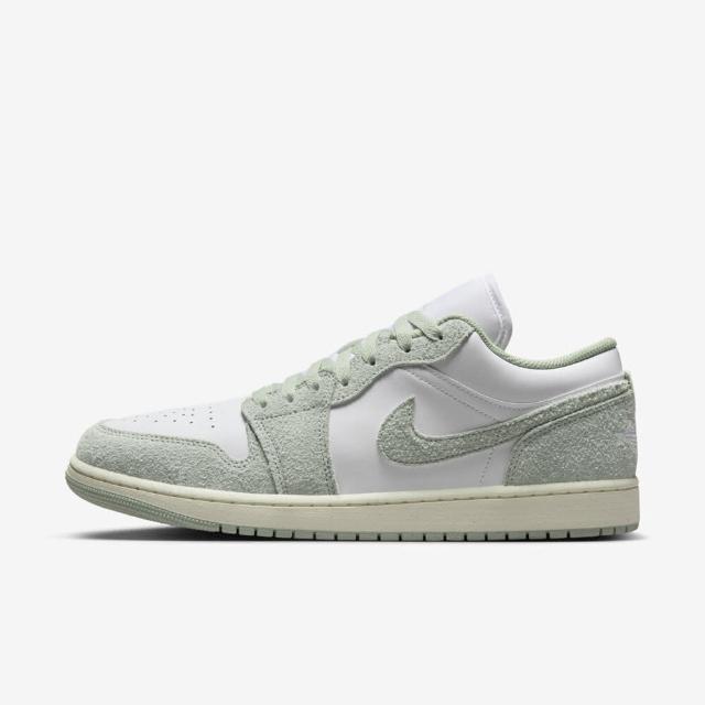 【NIKE 耐吉】Air Jordan 1 Low SE 男 休閒鞋 運動 經典 喬丹 低筒 淡綠(FN5214-131)