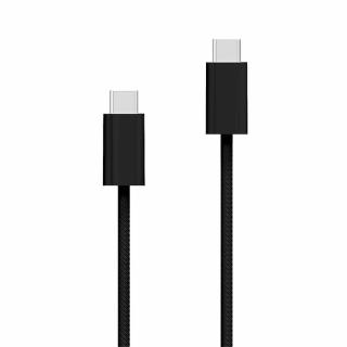 【PERFEKT】USB Type C Pro專業級充電傳輸線 黑色 100cm 1公尺 PD60W C to C 手機平板電腦蘋果三星安卓