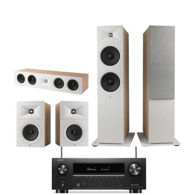 【Denon 天龍】家庭劇院組合(AVR-X2800H+JBL STAGE 280F+250B+245C)