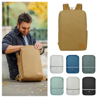 【Nordace】買一送一。買就送品牌防雨罩。Siena 極簡功能旅行後背包-多款任選(日常及旅行上班上學)