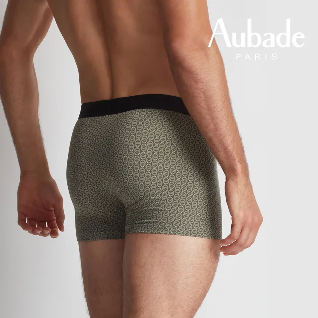 【Aubade】二件組長版頂級莫代爾棉 彈性四角男褲 平口褲(2312.13)