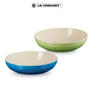【Le Creuset】瓷器深圓盤 20cm(2色選1)