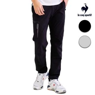 【LE COQ SPORTIF 公雞】平織運動長褲 男女款-2色-LWV81072 LWV82072