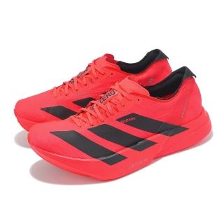 【adidas 愛迪達】競速跑鞋 Adizero Adios Pro 4 M 男鞋 紅 黑 緩震 運動鞋 愛迪達(JR6368)